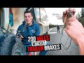RV Brake FAILURE After Tire Blowout - Driving 200 Miles Without RV Brakes