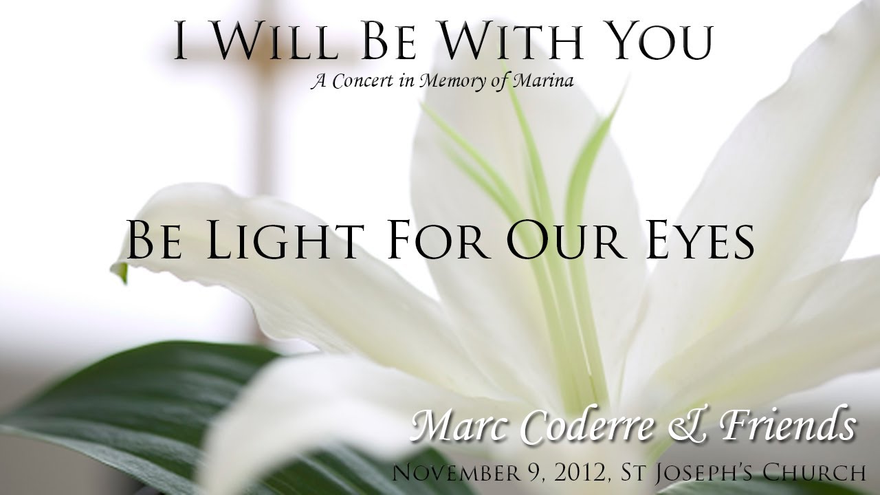 Be Light For Our Eyes (Haas) - Marc Coderre live Nov.2012