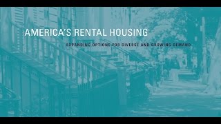 America's Rental Housing Report Release, 12/9/15, Newseum, Washington D.C.