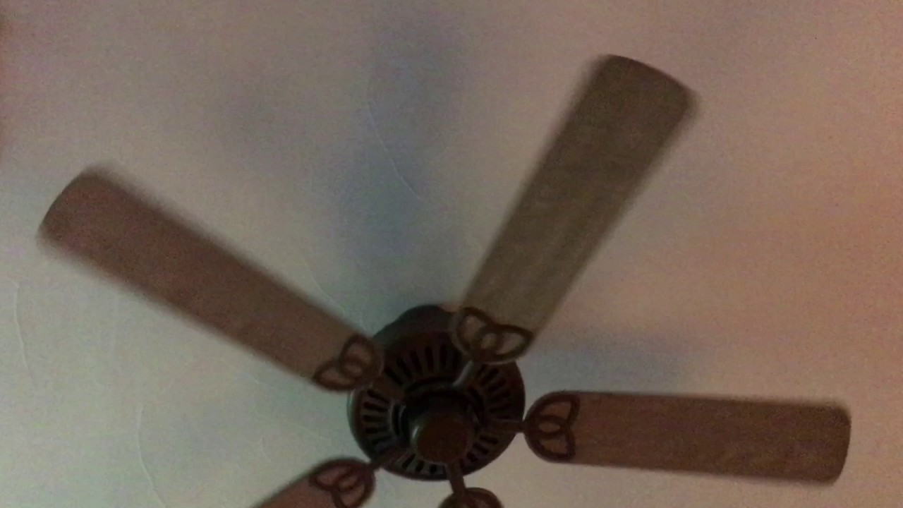 52" Harbor Breeze & Hampton Bay Quick Connect Ceiling Fans in a