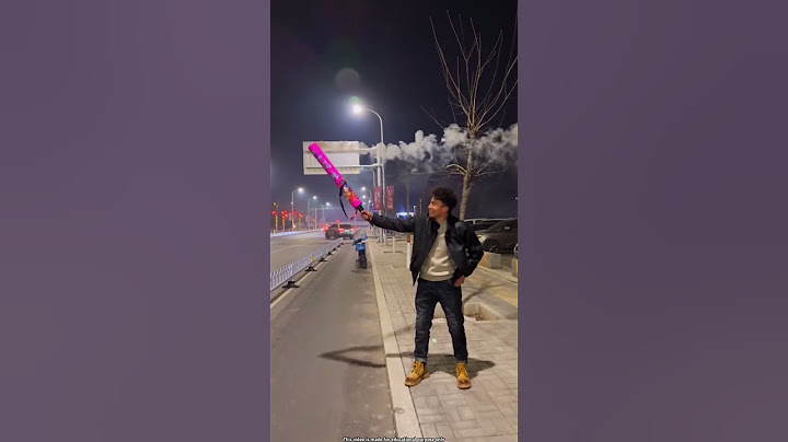 This man made the best new year rocket 😮