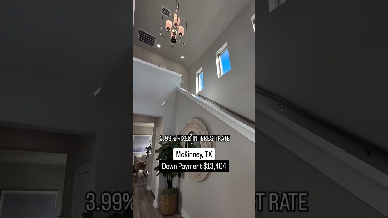 📍McKinney, TX 📲 3.99% FIXED INTEREST RATE! 