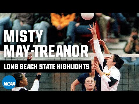 Misty May-Treanor: NCAA volleyball highlights at Long Beach State ...