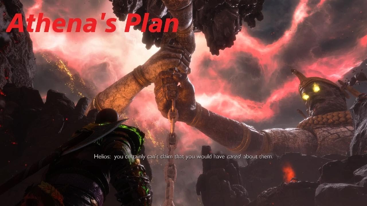 God of War Ragnarök - Athena's Plan