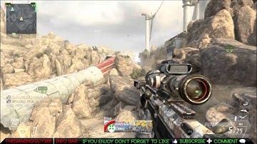 Black Ops 2 Turbine Cross Map Combat Axe Kill HD