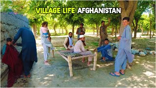 Embracing Simplicity: A Glimpse into Village Life in Afghanistan | 4K