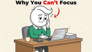 The Dark Psychology of Why You Can’t Focus | You’re Not Lazy