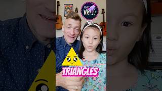 Triangles and things that are shaped like a triangle! | Learning with Ailani's Little World