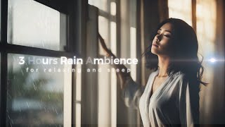 Rain At Window |  3 Hours Rain Ambience for Healing, Relax and Sleep |  #asmr #memoriesrainsound by Atmosferia 10 views 3 months ago 3 hours