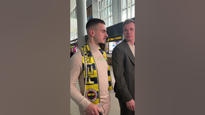 Fenerbahçe’nin yeni transferi Ognjen Mimovic İstanbul’da! #krtfutbol #fenerbahçe