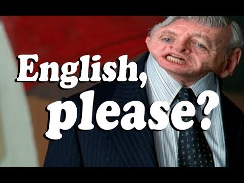 English, please? - YouTube