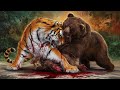 Tigre Siberiano VS Urso Pardo de Amur [ DESCUBRA quem VENCE ]