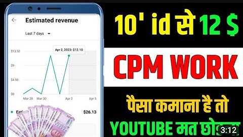 cpm work new trick | cpm work kaise Karen | cpm work on YouTube| how to increase youtube revenue