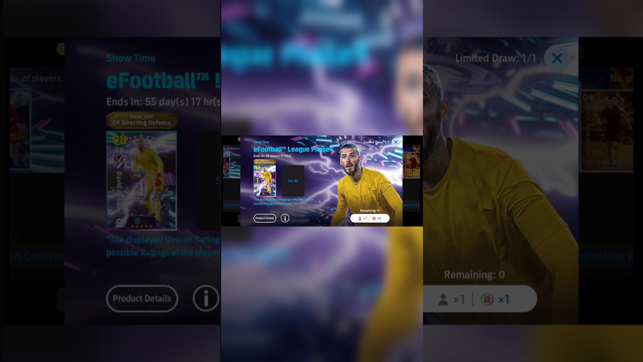 How to Get De Gea in efootball 