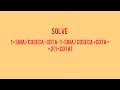 1+sinA/cosecA-cotA -1-sinA/cosecA+cotA#mathsclass #trignometry  #maths #mathematics #mathsforkids