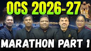 OPSC OCS 2026-27 Marathon Class Part 1 🚀 Complete Strategy, Syllabus &amp; Prelims Preparation Guide
