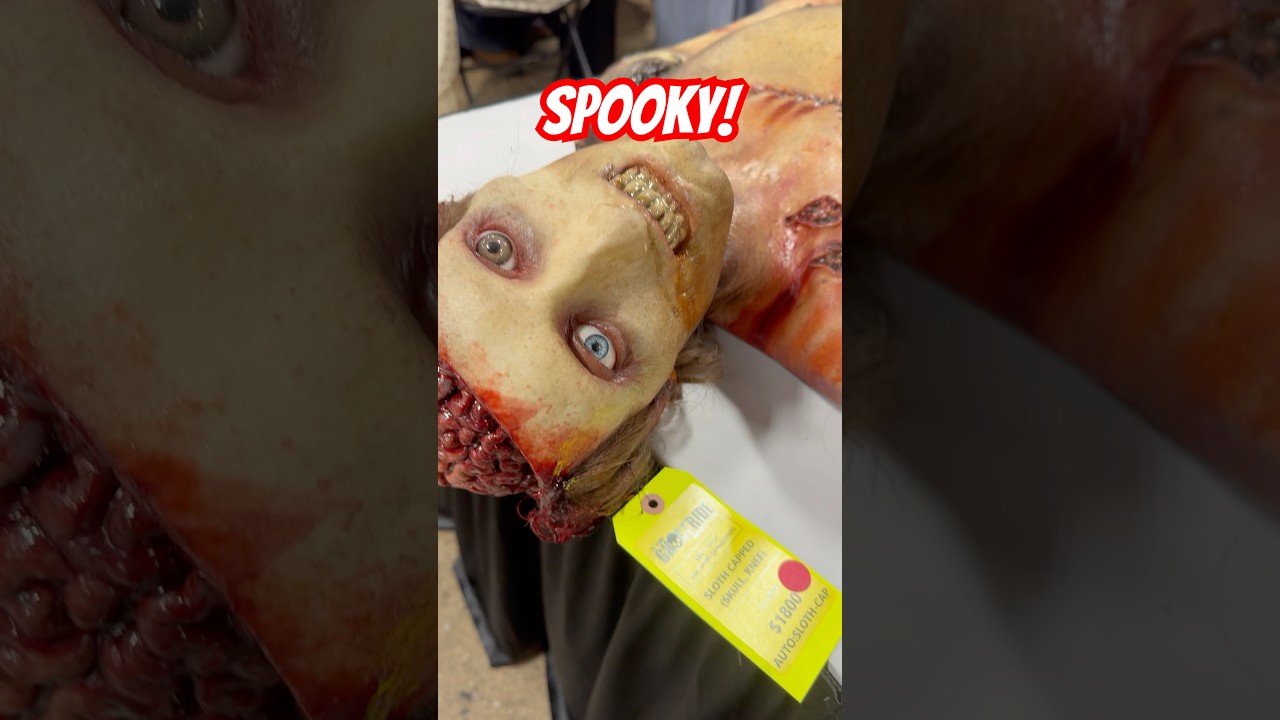 🎃SPOOKY💀❗️ #howto #costumemakeup #halloween #diy #makeup #spooky #horror #diyhalloween 👻