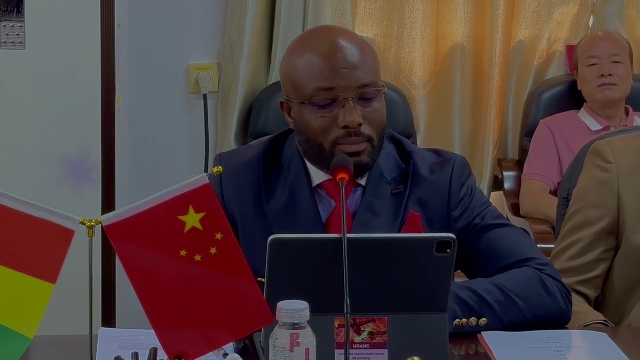 DISCOURS DU RECTEUR A HUNAN, OUVERTURE REUNION DE TRAVAIL