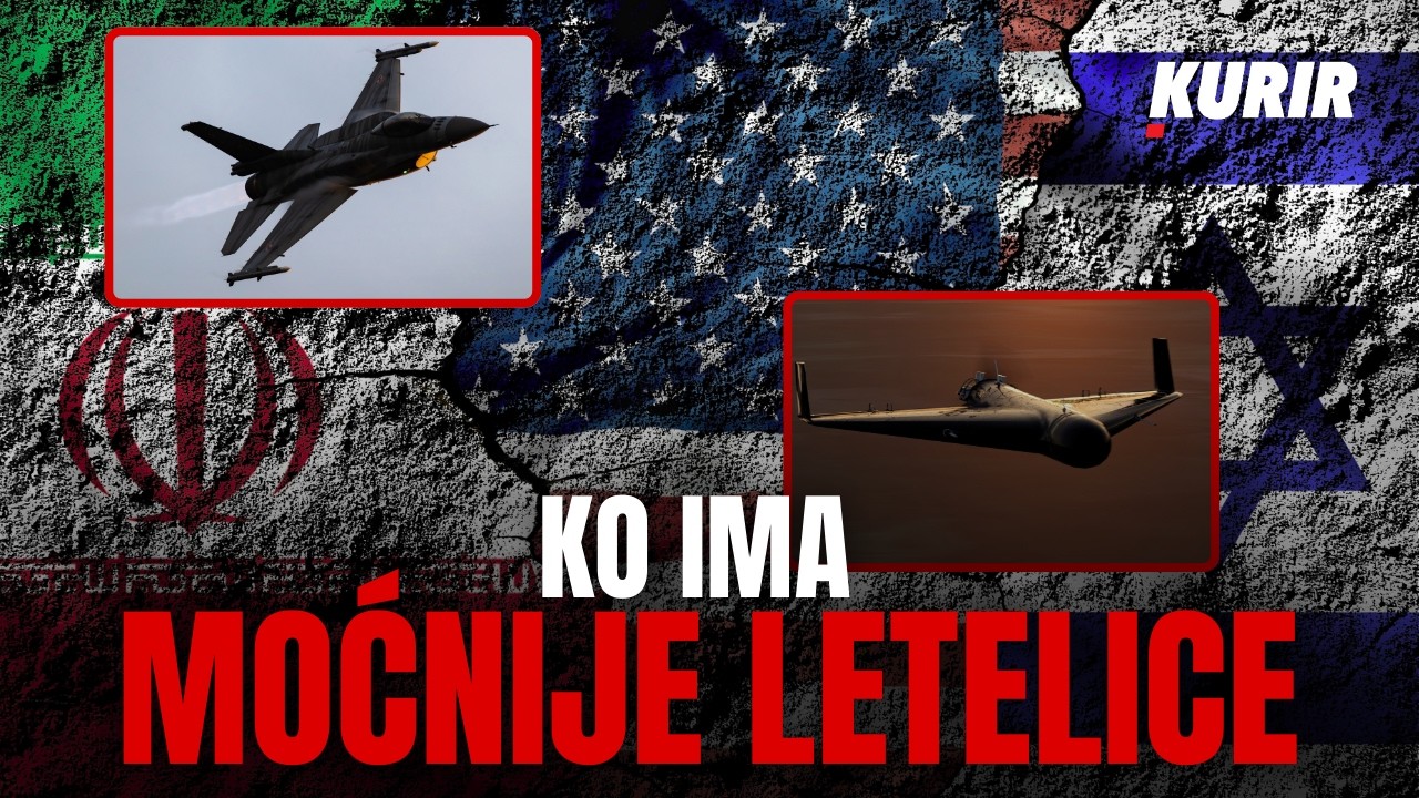 Ovo je domet letelica i dronova Irana, Amerike i Izraela