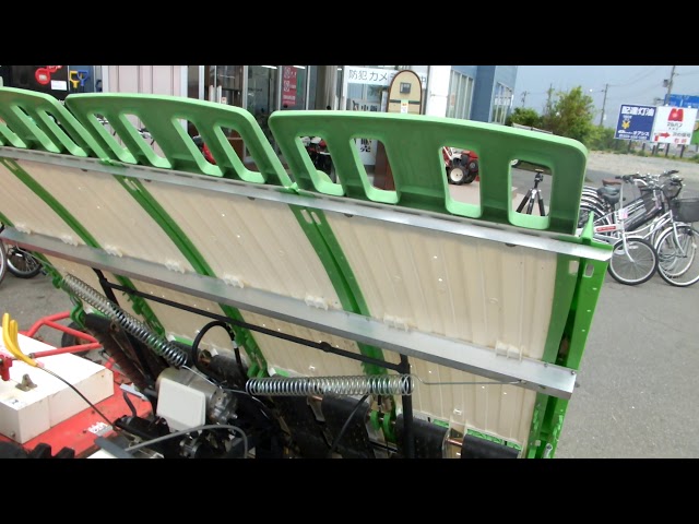 ヤンマー 乗用田植機 VP40 動作確認動画 - YouTube