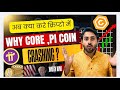 ⚠️Why CORE &amp; Pi Coin Crashing (REAL REASON) ! Coredao Update || Bitcoin Selling Pressure,Pi Network