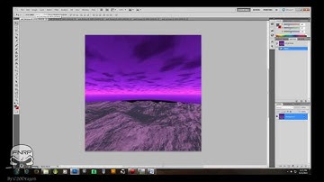 Creating Custom skybox Part 07 Photoshop Info