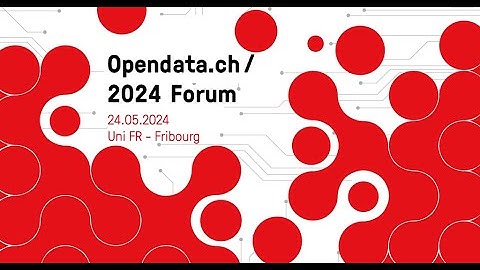 Opendata.ch/2024 Forum
