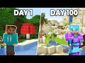 I Survived 100 Days in Hardcore Minecraft 1.17 And Here's What Happened..