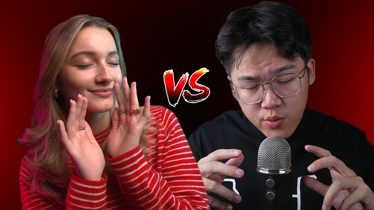 ASMR - Intense Mouth Sounds Battle - Nanou VS Dong