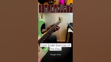 Cool Scale Exercise of the Day | The Phrygian Mode #shorts