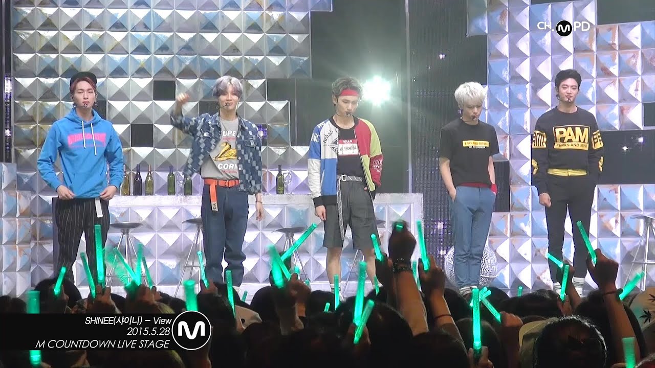 [MPD직캠] 샤이니 직캠 View SHINee Fancam Mnet MCOUNTDOWN 150528