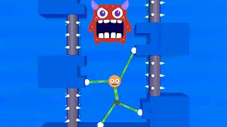 Stretch Guy - All Levels Gameplay Android,iOS Part 1