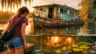 19 Year Old Homeless Girl Bought a $10 Rusted Houseboat. Below Deck Was a Discovery No One Expected!