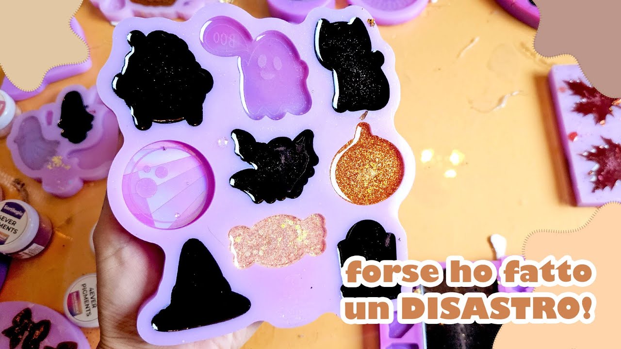 Ho fatto un disastro😟 Scopriamo le creazioni in resina a tema Autunno🍂