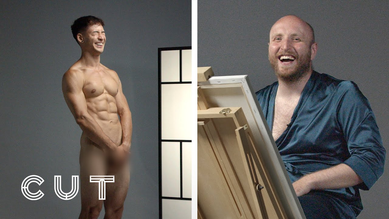 Black Best Friends Naked - Best Friends Paint Nude Portraits of Each Other | Cut - YouTube