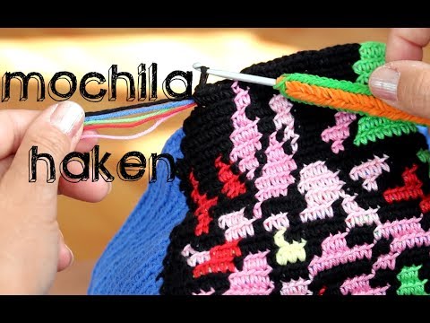 Verwonderlijk Mochila haken - YouTube BP-51