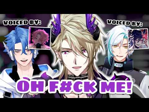 VTuber FREAKS OUT playing a game about VTubers, voiced by his VTuber friends 【FSP EN】