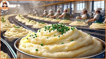 Making Factory Mashed Potatoes is a Highly Automated Process 🥔 Inside the Factory