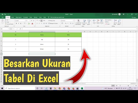 Video: Bagaimana Anda memperluas tabel di Excel?