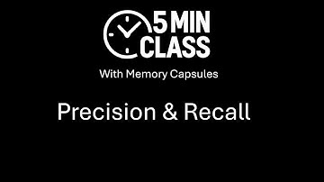 Precision & Recall | 5 min class | ai master ruturaj