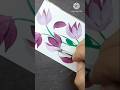 Smooth Brush Strokes 🌸✨️🤩#shorts #floraart #flowerpainting