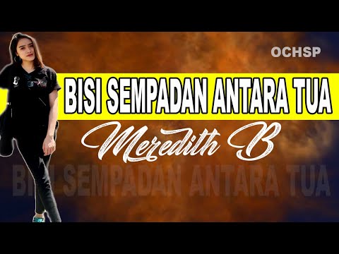 BISI SEMPADAN ANTARA TUA_MEREDITH B(OFFICIAL LYRIC VIDEO)