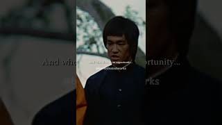 Bruce Lee - "There is no opponent in the fight" #brucelee #motivationalquotes #supreme #successor