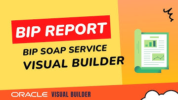 How to call BI Publisher BIP Report using Oracle Visual Builder VBCS, display in table, VBCS BIP