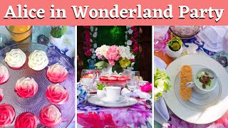 Disney Dinners Alice In Wonderland Party Ideas & Recipes