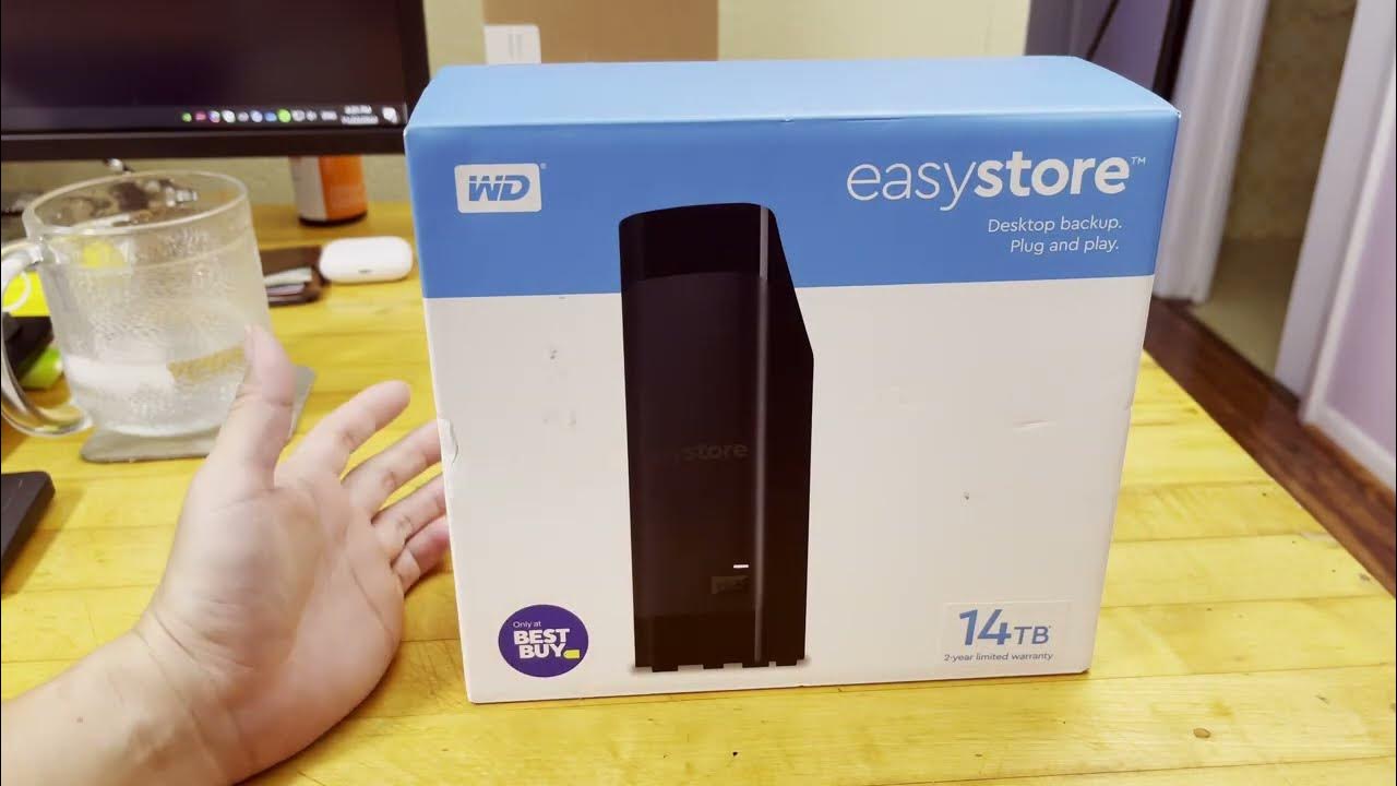 WD easystore 14TB USB 3.0 External Hard Drive Review YouTube