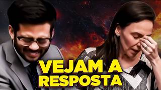 JORNALISTA do @RivoNews faz pergunta POLÊMICA e KIM teve que RESPONDER!