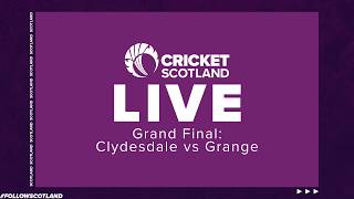 LIVE CRICKET: Clydesdale v Grange - CS Club Grand Final