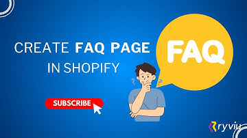 How to Create FAQ page in Shopify [ 2025 - FREE ]