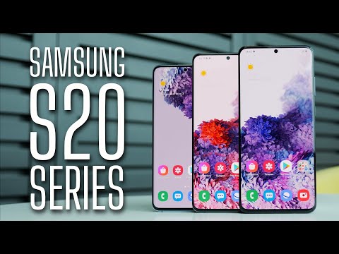 Первый взгляд на Samsung S20 Series: S20, S20 Plus и S20 Ultra. 8K/120Hz/5G!